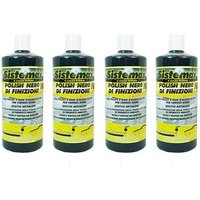 SISTEMAX LACK BLACK "10" 1 lt KIT 4 FLASCHEN von SISTEMAX
