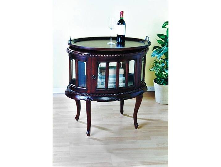 Bartisch SIT Samba , braun (braun antik), B:72cm H:77cm T:48cm, Tische, mit schönen Details von SIT-Möbel