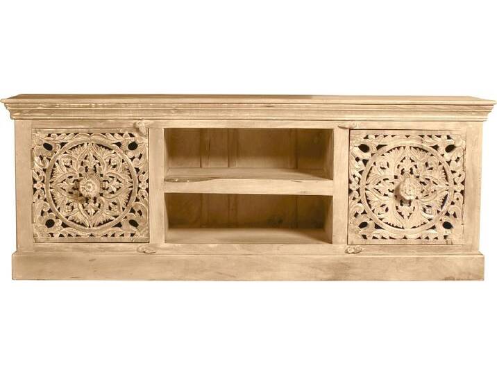 Lowboard SIT Lakadee , beige (natur), B:150cm H:60cm T:40cm, Massivholz, Recyceltes Altholz, Sideboards von SIT-Möbel