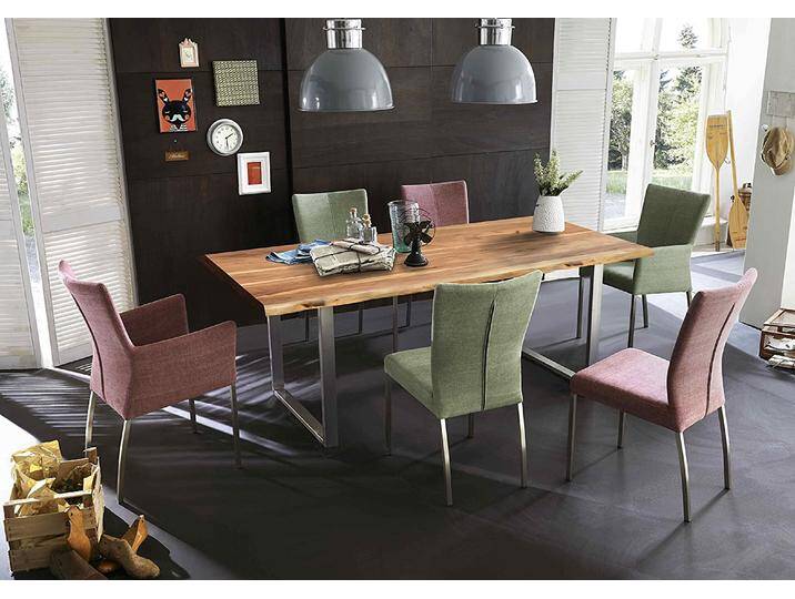 SIT 07199-85-Z Esstisch Baumkante massiv Akazie natur 180 x 90 silber SIT 07199-85-Z Esstisch Baumkante massiv Akazie natur 180 x 90 silber von SIT-Möbel