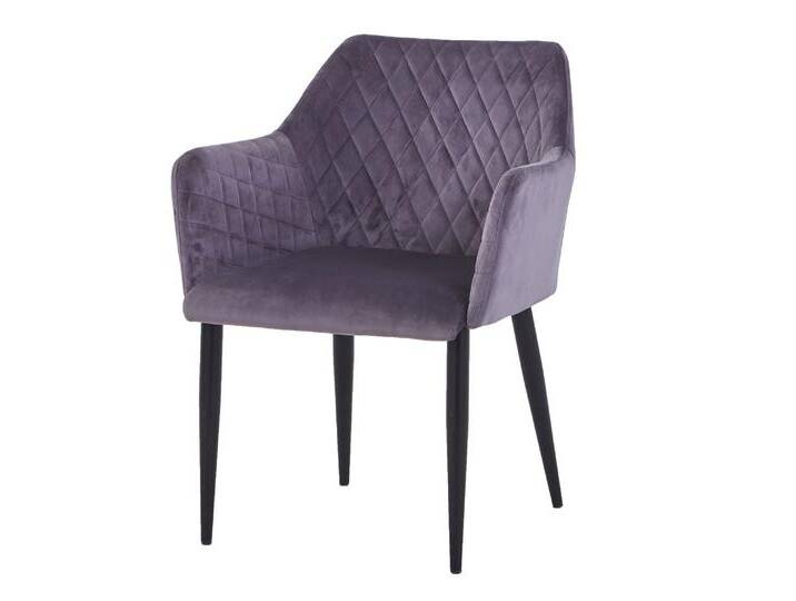 SIT Armlehnstuhl, 2er-Set Dunkelgrau 2452-21/ B 63 x H 83 x T 61 cm von SIT-Möbel