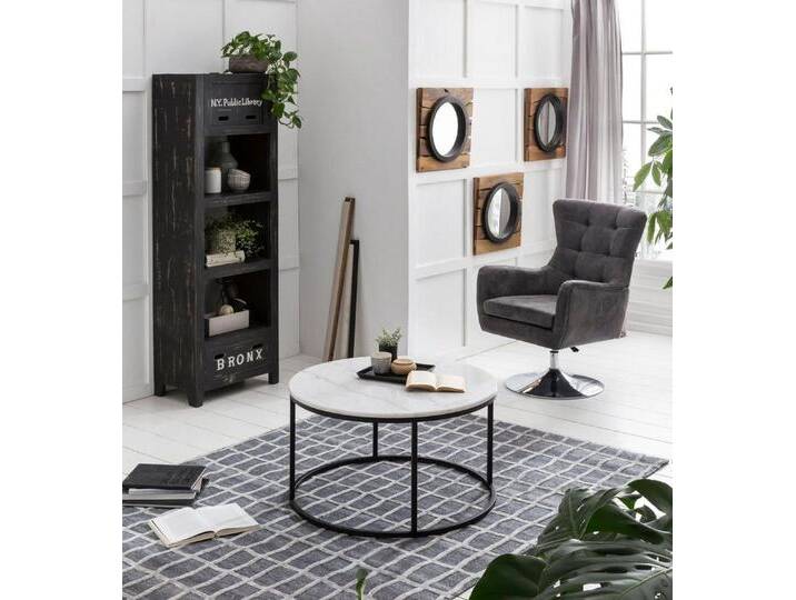 SIT Couchtisch This&That, mit Marmorplatte, schwarz weiß von SIT-Möbel