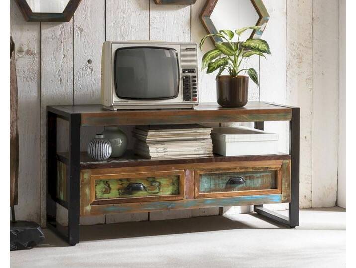 SIT Fiume »Adeon« Lowboard Altholz bunt / 2 Schubladen, 1 offenes Fach von SIT-Möbel