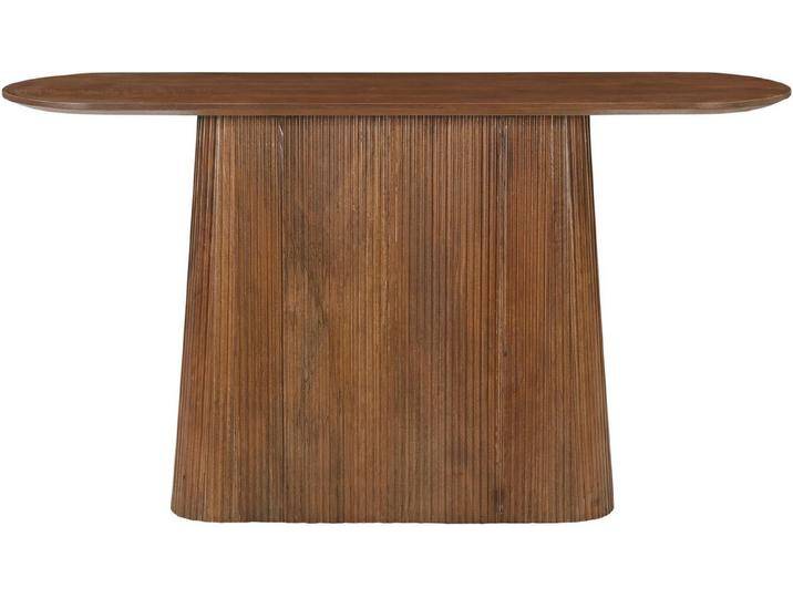SIT Konsolentisch MANGO NATURAL, mit Sockelfuß im Lamellendesign, beige von SIT-Möbel