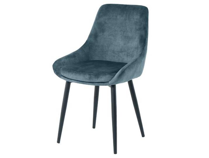 SIT »Linda« Stuhl 2er-Set Samt blau SIT »Linda« Stuhl 2er-Set Samt blau von SIT-Möbel