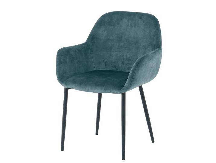 SIT »Lucy« Armlehnstuhl 2er-Set Samt blau 60x84x57,5 cm SIT »Lucy« Armlehnstuhl 2er-Set Samt blau 60x84x57,5 cm von SIT-Möbel