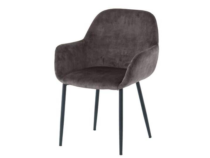 SIT »Lucy« Armlehnstuhl 2er-Set Samt dunkelgrau 60x84x57,5 cm SIT »Lucy« Armlehnstuhl 2er-Set Samt dunkelgrau 60x84x57,5 cm von SIT-Möbel