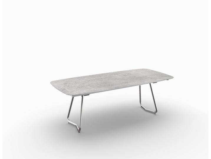 SIT Mobilia JURA Ausziehtisch Edelstahlgestell Klappsystem Fuß SIT Mobilia JURA Ausziehtisch Edelstahlgestell Klappsystem Fuß von SIT-Möbel