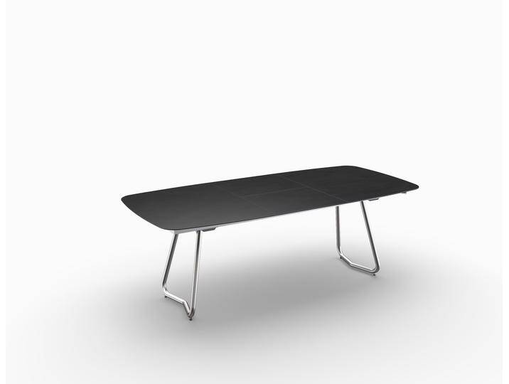 SIT Mobilia JURA Ausziehtisch Edelstahlgestell Klappsystem Fuß von SIT-Möbel