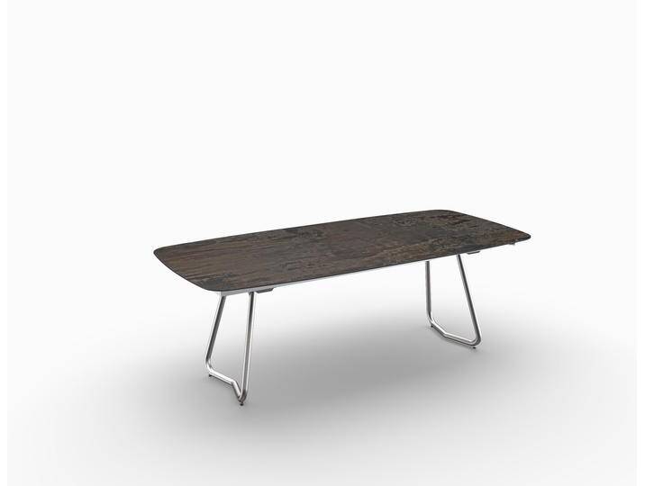 SIT Mobilia JURA Ausziehtisch Edelstahlgestell Klappsystem Fuß von SIT-Möbel