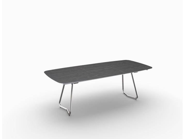 SIT Mobilia JURA Ausziehtisch Edelstahlgestell Klappsystem Fuß SIT Mobilia JURA Ausziehtisch Edelstahlgestell Klappsystem Fuß von SIT-Möbel