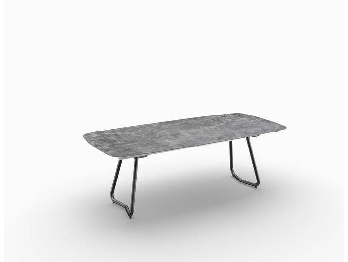 SIT Mobilia JURA Ausziehtisch Stahlgestell anthrazit Klappsystem von SIT-Möbel