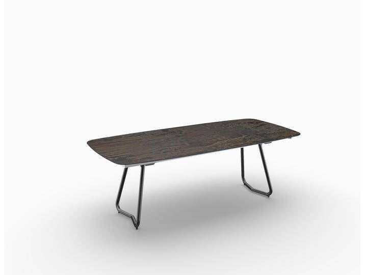 SIT Mobilia JURA Ausziehtisch Stahlgestell anthrazit Klappsystem von SIT-Möbel