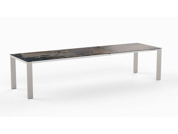 SIT Mobilia OLYMPIA Oslo Ausziehtisch Edelstahl 1 Einlage 60 cm von SIT-Möbel