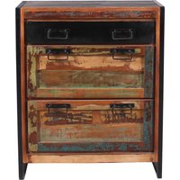 SIT Möbel BALI Schuhschrank Recyceltes Altholz/schwarzen Altmetall und Gebrauchsspuren SIT Möbel BALI Schuhschrank Recyceltes Altholz/schwarzen Altmetall und Gebrauchsspuren von SIT Möbel