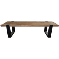 SIT Möbel CROCO Couchtisch Metall/recyceltes Teak SIT Möbel CROCO Couchtisch Metall/recyceltes Teak von SIT Möbel