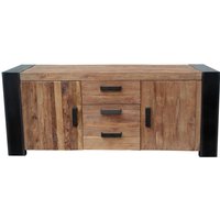 SIT Möbel CROCO Sideboard Metall/Teak Antikfinish von SIT Möbel