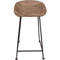 SIT Möbel NATURAL EDGE Barhocker Metall/Akazie natur und schwarz von SIT Möbel