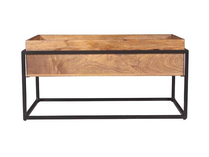 SIT Möbel PANAMA Couchtisch Altmetall/Akazie geölt und SIT Möbel PANAMA Couchtisch Altmetall/Akazie geölt und von SIT-Möbel