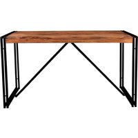 SIT Möbel PANAMA Esszimmertisch Metall/Akazie gebeizt und geölt und Gebrauchsspuren von SIT Möbel