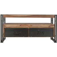 SIT Möbel PANAMA Lowboard Metall/Akazie gebeizt und geölt und Gebrauchsspuren von SIT Möbel