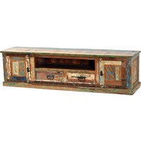 SIT Möbel RIVERBOAT Lowboard Altholz mit starken Gebrauchsspuren lackiert bunt SIT Möbel RIVERBOAT Lowboard Altholz mit starken Gebrauchsspuren lackiert bunt von SIT Möbel