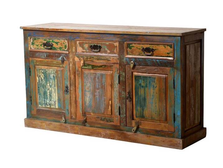 SIT Möbel RIVERBOAT Sideboard Altholz mit starken Gebrauchsspuren von SIT-Möbel
