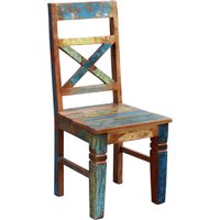 SIT Möbel RIVERBOAT Stuhl Altholz mit starken Gebrauchsspuren lackiert bunt SIT Möbel RIVERBOAT Stuhl Altholz mit starken Gebrauchsspuren lackiert bunt von SIT Möbel