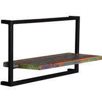 SIT Möbel RIVERBOAT Wandregal 4-teilig Metall/Altholz starken Gebrauchsspuren lackiert von SIT Möbel