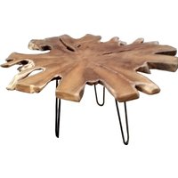 SIT Möbel ROMANTEAKA Couchtisch recyceltes Teak/Metall von SIT Möbel