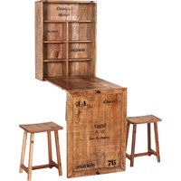 SIT Möbel RUSTIC Klapptisch lackiertes Mangoholz mit starken Gebrauchsspuren Natur Antik von SIT Möbel