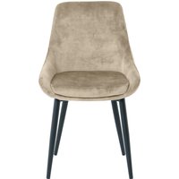 SIT Möbel Stuhl pulverbeschichtetes Metall/Samt von SIT Möbel