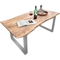 SIT Möbel TABLES & CO Esszimmertisch Stahl/Akazie Silber von SIT Möbel