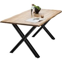 SIT Möbel TABLES & CO Esszimmertisch Stahl/Mango sägerau von SIT Möbel