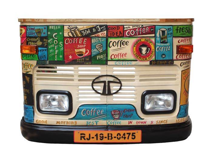 SIT Möbel THIS & THAT LKW-Theke Metall/Altholz bunt SIT Möbel THIS & THAT LKW-Theke Metall/Altholz bunt von SIT-Möbel