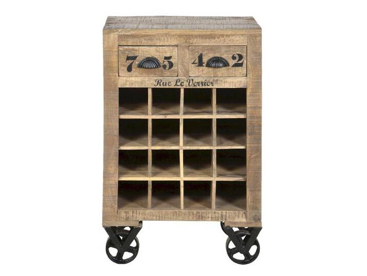 SIT »Rustic« Massivholz Mango Weinregal von SIT-Möbel