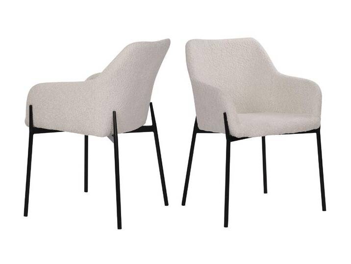 SIT Sit&Chairs »Caro« Armlehnstuhl 2er-Set dunkelgrau von SIT-Möbel