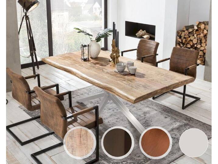 SIT Tops & Tables »Delaware« Mango Massivholz Esstisch 240x100 cm / Eisen antikschwarz SIT Tops & Tables »Delaware« Mango Massivholz Esstisch 240x100 cm / Eisen antikschwarz von SIT-Möbel