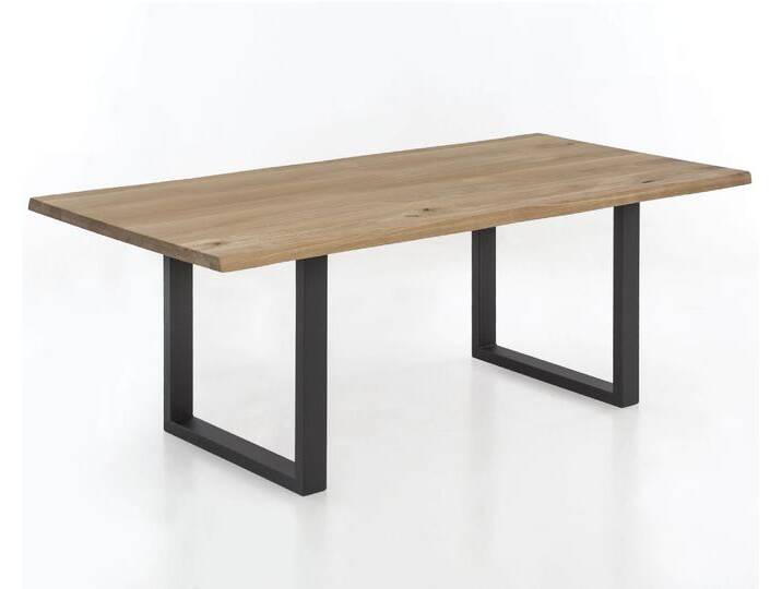SIT Tops & Tables Esstisch Massivholz Even 160x90 cm / Antikschwarz von SIT-Möbel