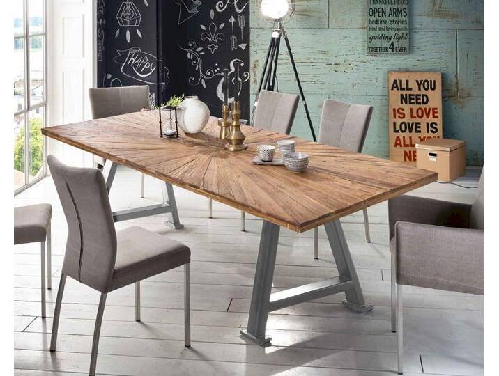 SIT Tops & Tables »Indiana« Teak Massivholz Esstisch 240x100 cm / Eisen antikbraun SIT Tops & Tables »Indiana« Teak Massivholz Esstisch 240x100 cm / Eisen antikbraun von SIT-Möbel