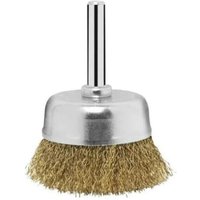 SIT - Bürste aus gewelltem, vermessingtem Stahl auf einer Stange montiert Durchmesser 50 mm x 17 mm von SIT