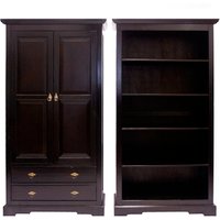 SIT Aktenschrank »SAMBA«, BxH: 98 x 183,5 cm, Akazienholz - schwarz von SIT