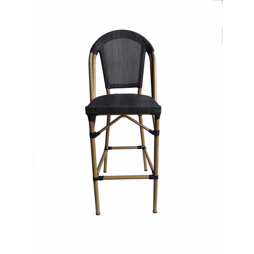 SIT Barhocker »SIT&CHAIRS«, BxHxT: 55 x 117 x 46 cm, Aluminium/Kunststoffgeflecht - beige von SIT