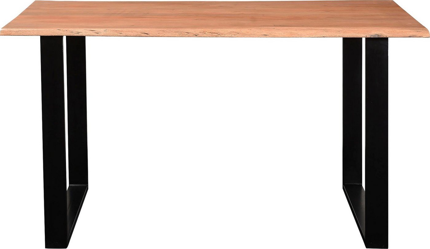 SIT Baumkantentisch, mit Baumkante und Kufengestell von SIT