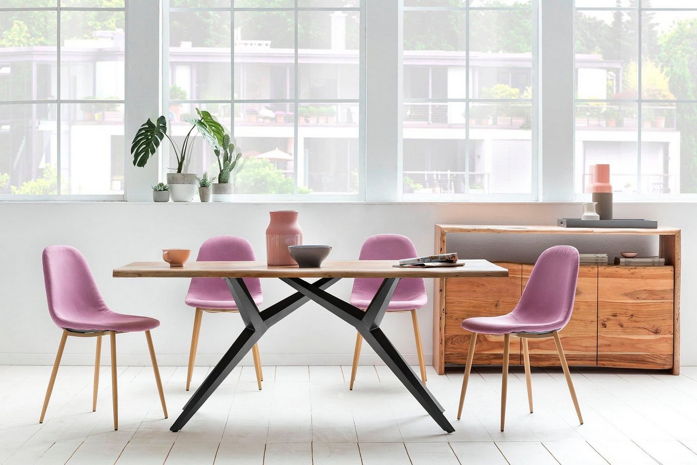 SIT Esstisch, Design-Gestell im industriellen Antiklook SIT Esstisch, Design-Gestell im industriellen Antiklook von SIT