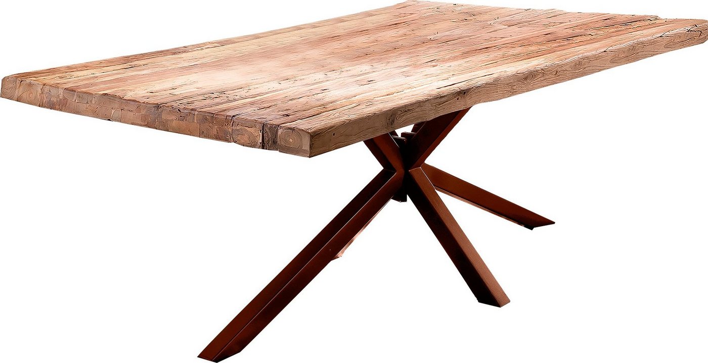 SIT Esstisch, Platte aus recyceltem Teak von SIT