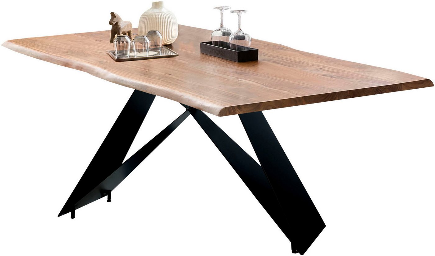 SIT Esstisch (1-St), mit Baumkante wie gewachsen von SIT