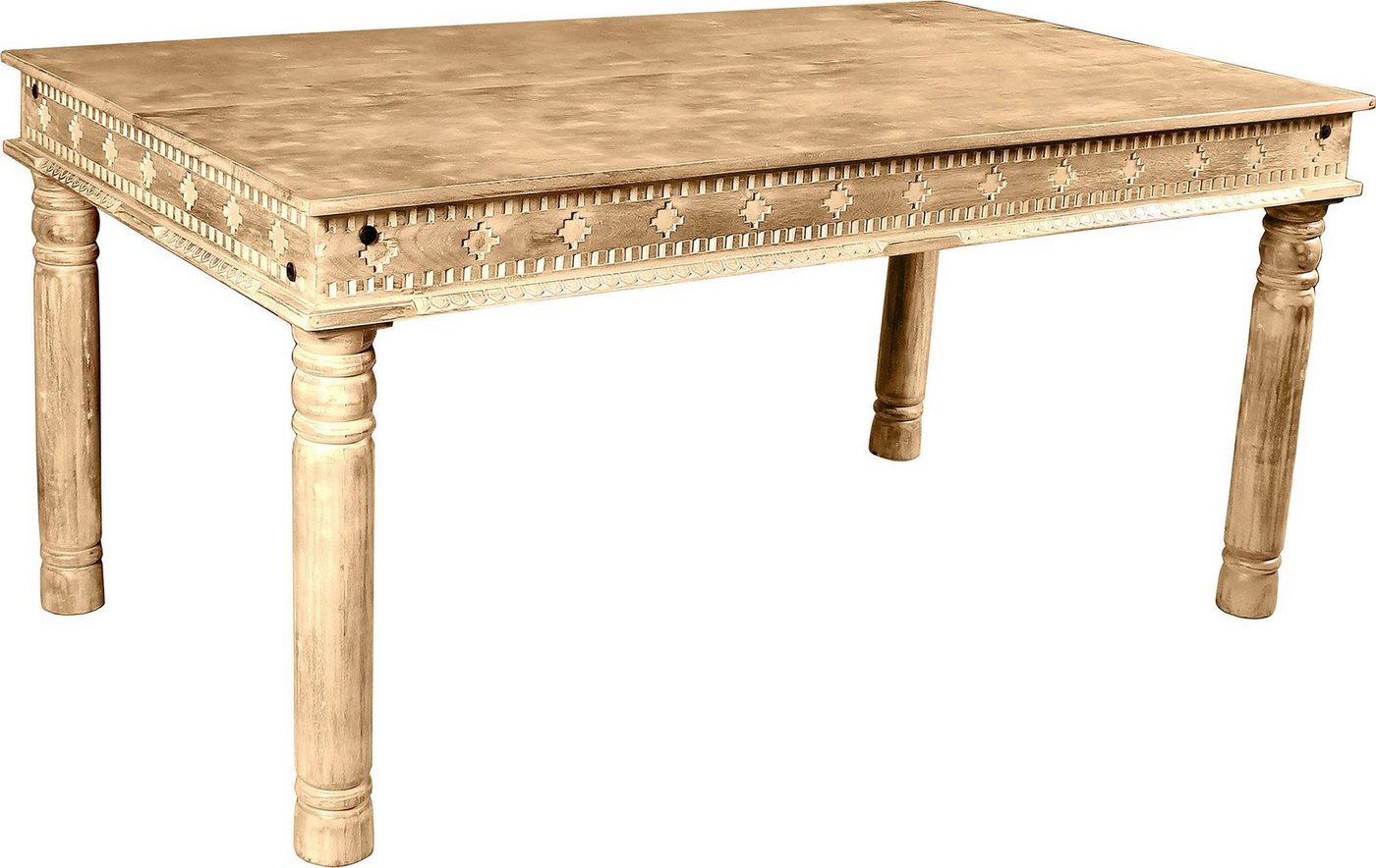 SIT Esstisch Lakadee, mit detailreichen Schnitzereien von SIT