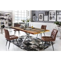 SIT Esstisch "Tops&Tables" mit Tischplatte aus Altholz mit Farbresten SIT Esstisch "Tops&Tables" mit Tischplatte aus Altholz mit Farbresten von SIT