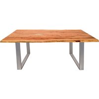 SIT Esstisch "Tops&Tables" mit Tischplatte aus Akazie mit Baumkante wie gewachsen von SIT